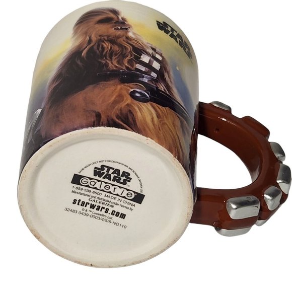 DISNEY STAR WARS CHEWBACCA MUG CUP LUCASFILM COFFEE TEA GIFT REPLACEMENT - Picture 3 of 7